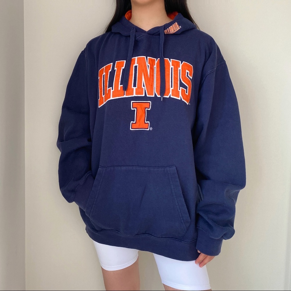 Vintage University of Illinois sweatshirt hoodie